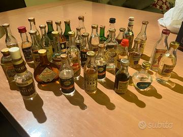 Bottiglie liquore da collezione