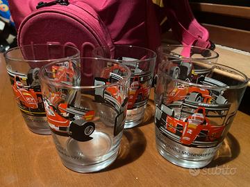 5 bicchieri formula 1 del 1977