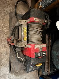 Verricello per carro attrezzi