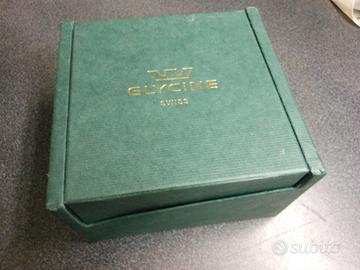 GLYCINE SCATOLE PORTA OROLOGI varie epoche WBX70