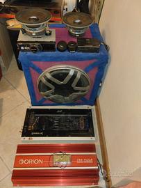 impianto car audio alpine orion helix coral jl