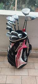 Set da golf con Sacca