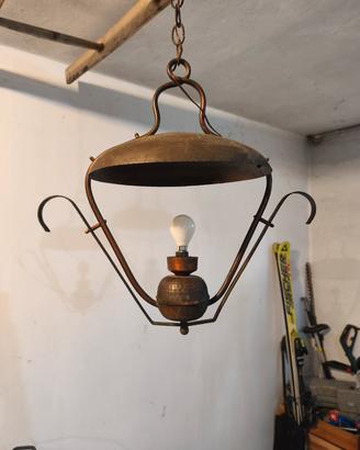 lampada a sospensione vintage 