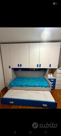 letto armadio per bambini 