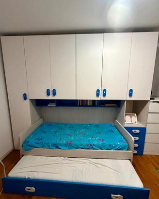 letto armadio per bambini 