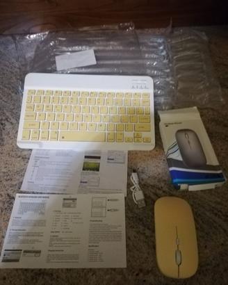 Tastiera e mouse wireless