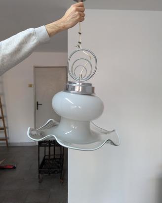 lampadario in vetro
