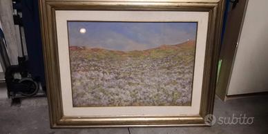 Dipinto Umberto Zaccaria - 1976 Vignola