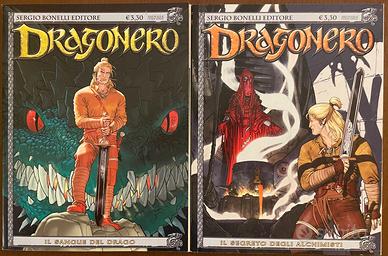 Lotto 1 Dragonero 1a serie (1-15), Bonelli 2013-14