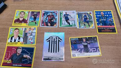 3408-Lotto N2 Figurine Calciatori Panini 2021-2022