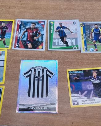 3408-Lotto N2 Figurine Calciatori Panini 2021-2022