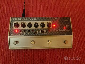 Tech21 vt bass deluxe Sansamp Driver preamp Ampeg
