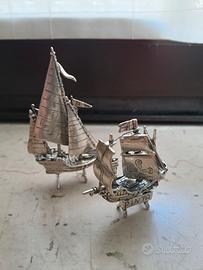 Miniature vintage in argento 800