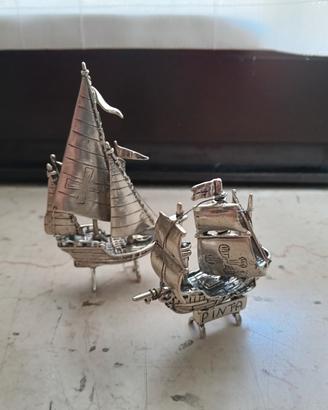 Miniature vintage in argento 800