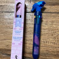 2 penne multicolore flying tiger (drago e unicorno