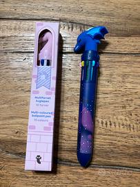 2 penne multicolore flying tiger (drago e unicorno