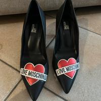 Decolletè Love Moschino Nere