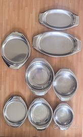 Bacinelle in inox per alimenti