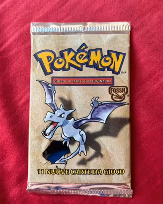 Bustina Pokémon Fossil Sealed Ita Aerodactyl