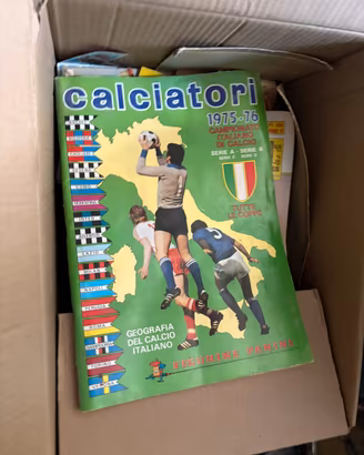 Lotto Calciatori Panini Anni '70: Album + Figurine