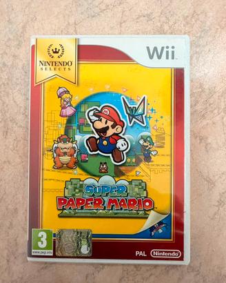 Gioco Nintendo Wii Super Paper Mario ITA CIB