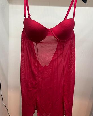 Babydoll fucsia Yamamay con coppe