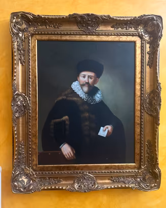 Dipinto "Ritratto di Nicolaes Ruts" (da Rembrandt)