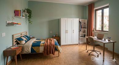 SINGOLA con BAGNO PRIVATO- METRO C / PIGNETO