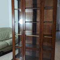 Vetrinetta in legno e vetro