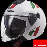 Casco LS2 Twister - Combo Italia - Black Friday