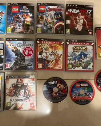 lotto di giochi ps3