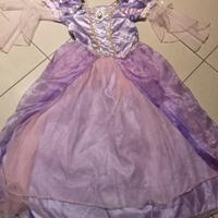 VESTITO RAPUNZEL CARNEVALE BAMBINA