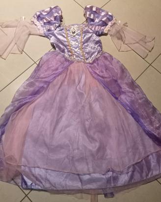 VESTITO RAPUNZEL CARNEVALE BAMBINA