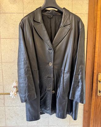 Cappotto in vera pelle