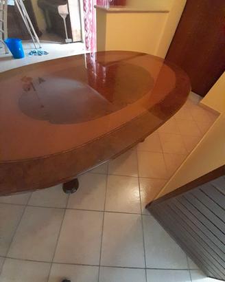 Set Sala da Pranzo: Tavolo Ovale e 6 sedie 