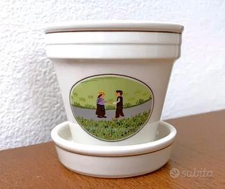 VILLEROY & BOCH - 2 Vasi e Sottovasi NAIF