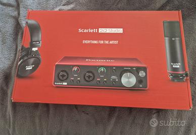 Focusrite Scarlett 2i2 Studio Bundle (3ª Gen)