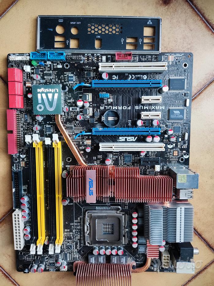 Asus P5e Q6600 Supported Motherboards Kit Core Quad Com GB De Memória Peças  De Hardware Recanto