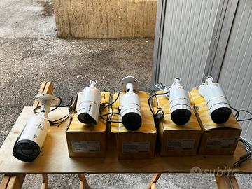5 telecamere di sorveglianza 