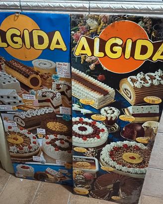 2 insegne algida anni 80