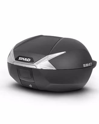 Baule d SH47 nero carbon look BAULETTO