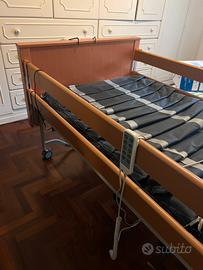 Letto ortopedico articolato elettrico + materasso