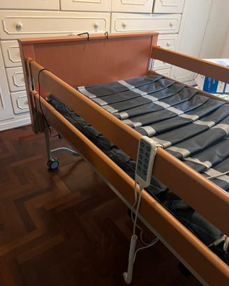 Letto ortopedico articolato elettrico + materasso