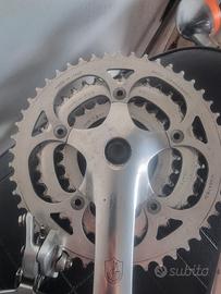 Guarnitura deragliatore e pedali