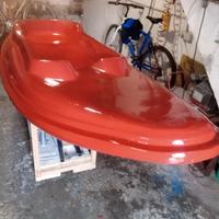 canoa in vetroresina monoposto