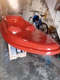 canoa in vetroresina monoposto
