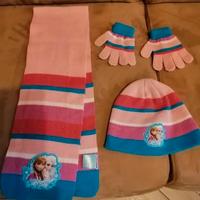 Set sciarpa, cappello e guanti Disney Frozen