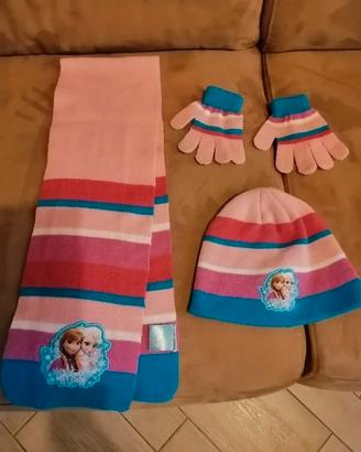 Set sciarpa, cappello e guanti Disney Frozen