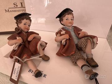 Bambole Sibancoppia laureati 13x7,5cm,pz. 2,€ 80