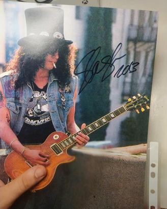 Autografo Slash 